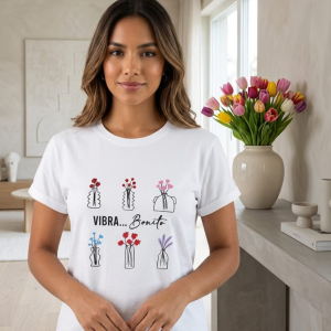 Camiseta Básica en Rib Premium - Colección Graphic